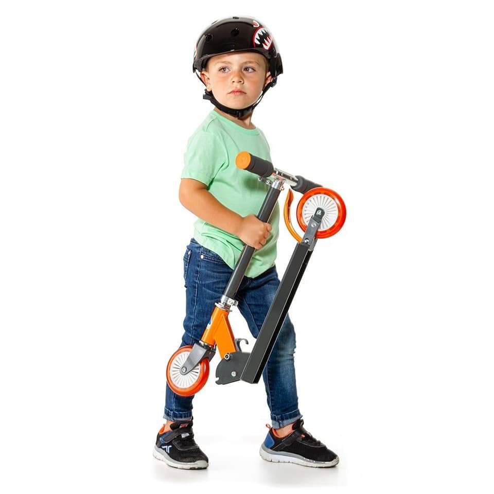 Trottinette enfant pliable 3 roues - Grande glisse fluide