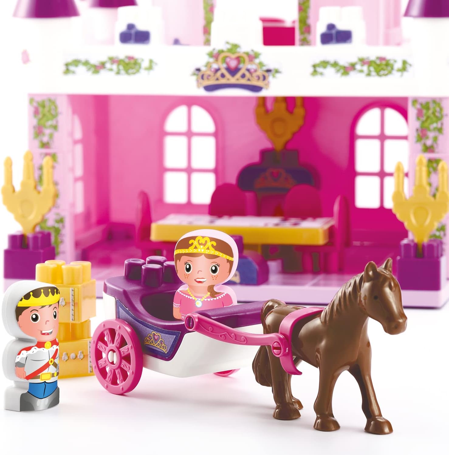 Château Royal avec Carrosse Princesse Abrick