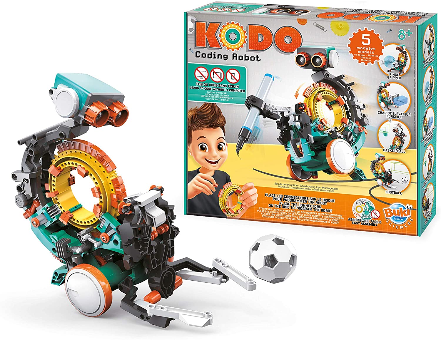 Robot KODO Programmable avec Pince et Accessoires