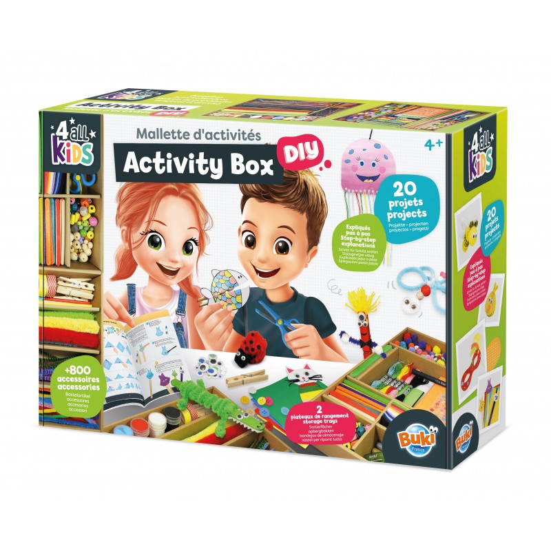 Mallette d'Activités Créatives - 20 Projets