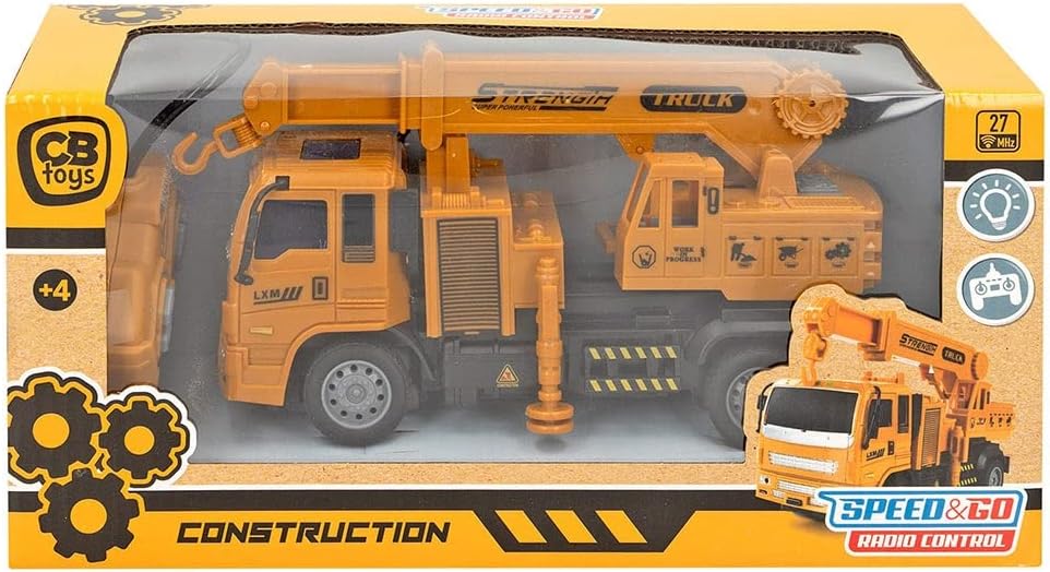Camion Grue Télécommandé Construction Buki