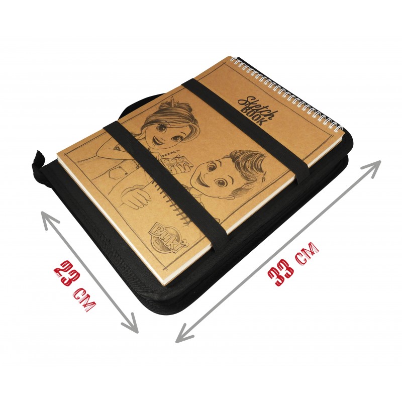 Trousse à Dessin Complète avec Bloc A4 - Buki France