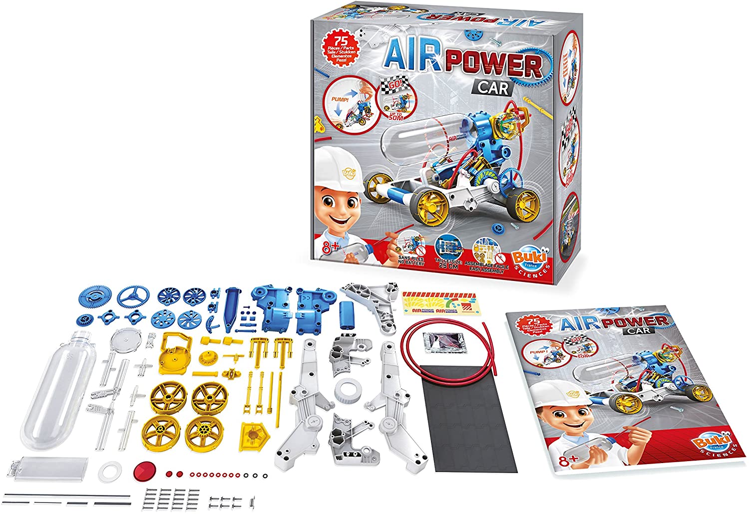 Voiture de Course à Air Comprimé - Kit de Construction