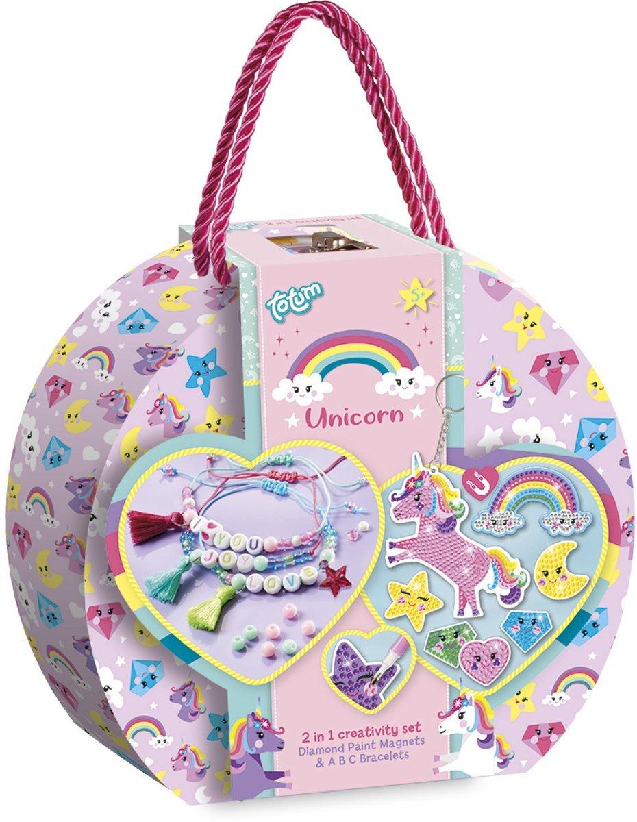 Coffret créatif Licorne 2 en 1 - Pâte polymère et accessoires