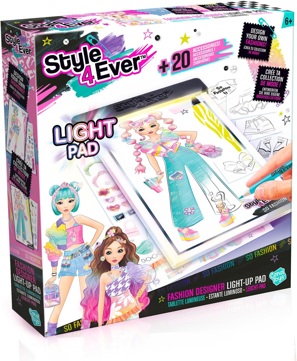 Tablette Lumineuse Style 4 Ever - Créateur de Mode USB