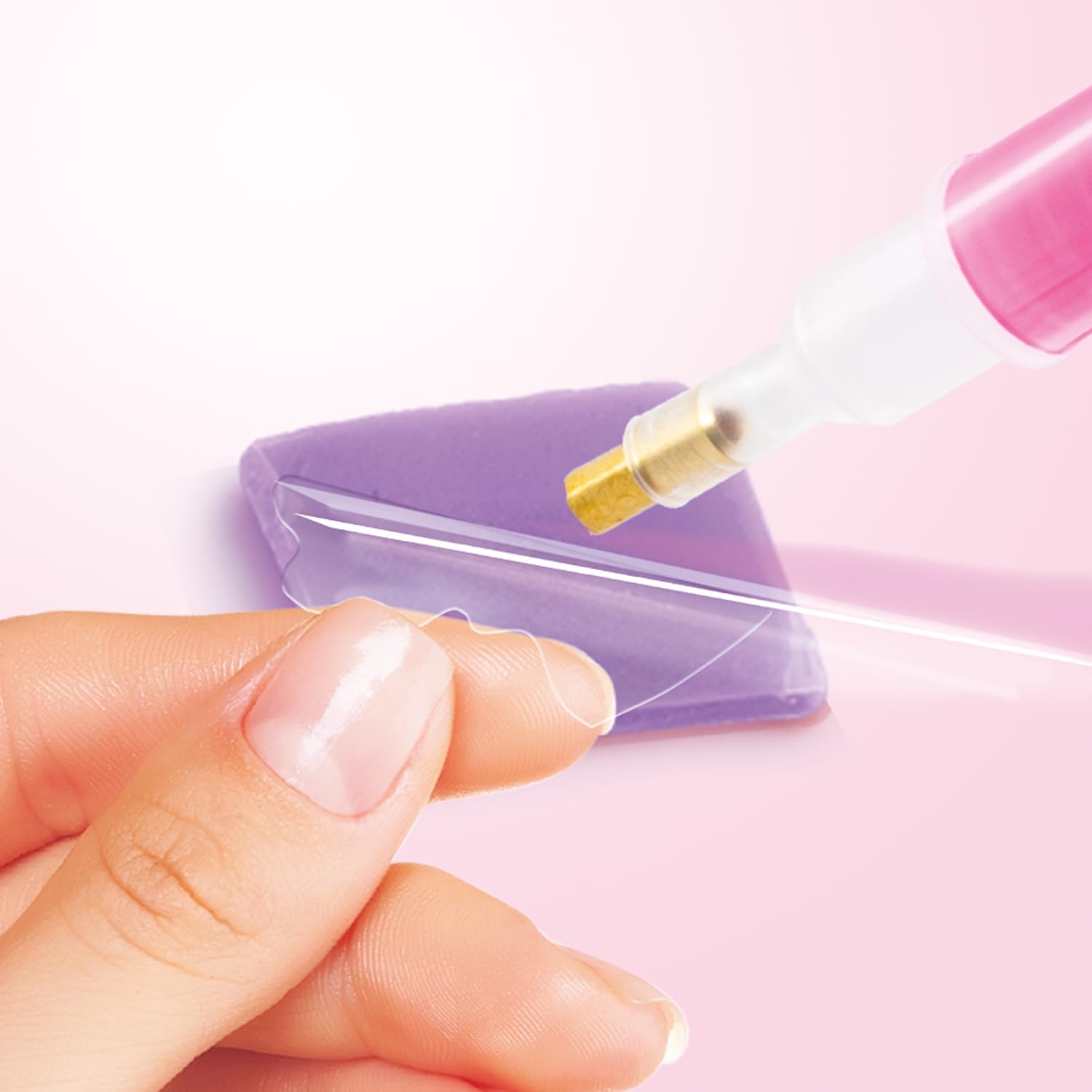 Vernis à ongles enfant brillant sans solvant - Formule végane