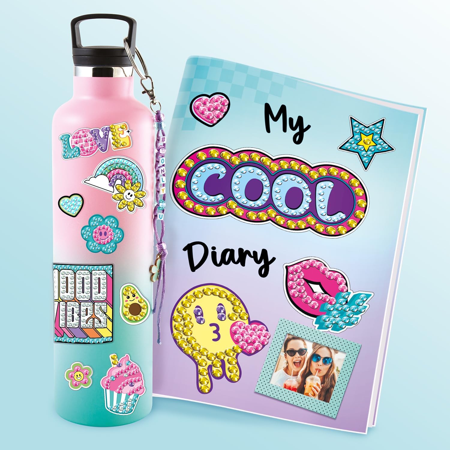 Carnet Diamond Painting - Diamant'Art Light Case My Cool Diary