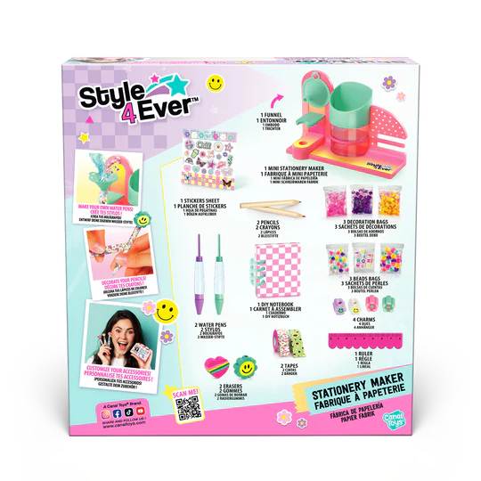 Mini Fabrique à Papeterie Style 4 Ever - Créez vos propres stylos et carnets