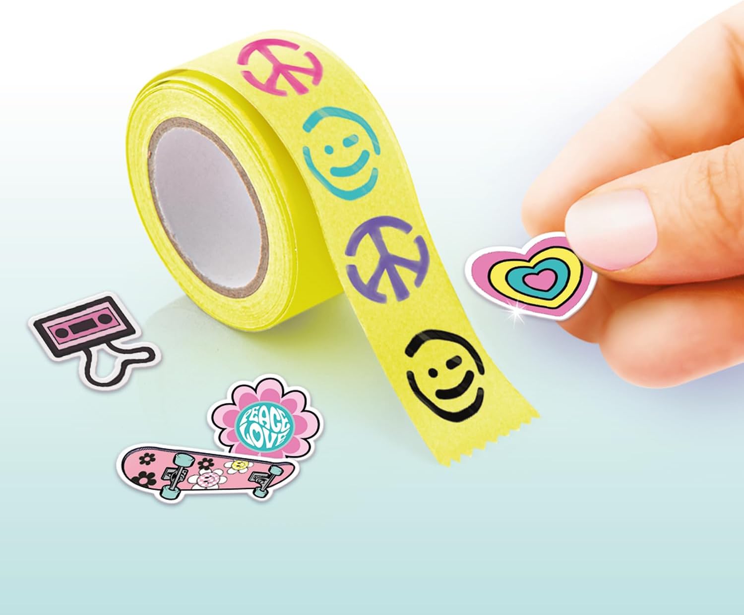 Rouleau de Stickers Décoratifs Amusants - Canal Toys