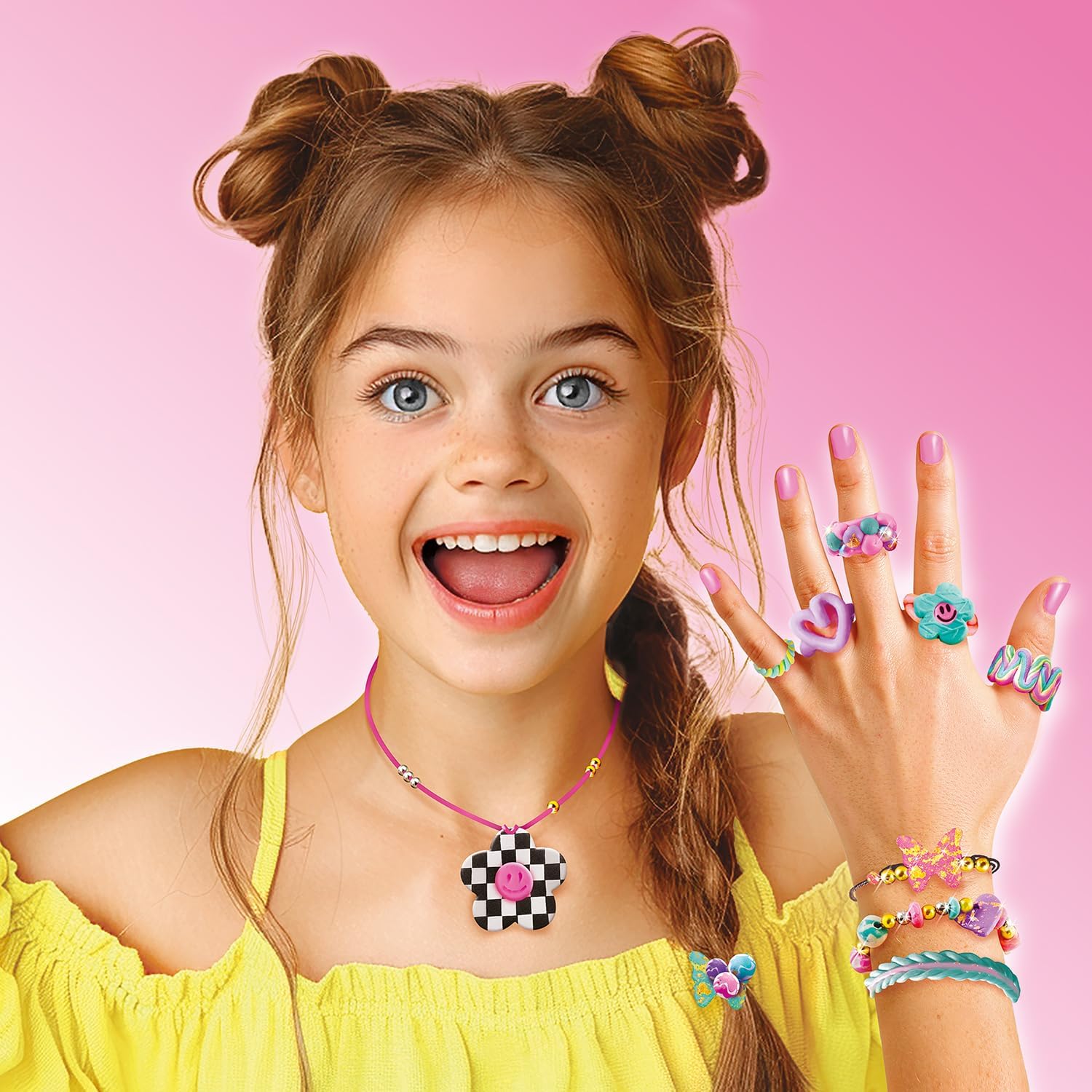 Fabrique à Bijoux Magic - Machine 3 en 1 pour Créer 20 Bijoux Personnalisés