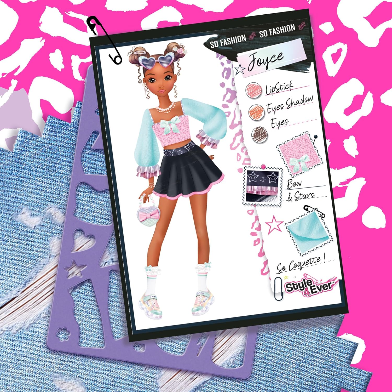 Studio de Mode Lumineux Fashion Designer - Tablette à Dessiner Interactive
