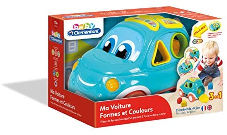 Voiture Trieur de Formes et Couleurs 3 en 1