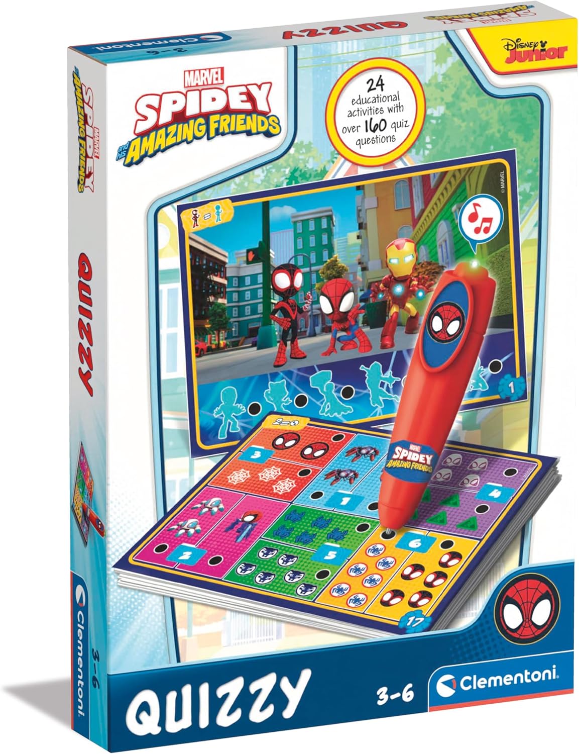 Quizzy Spidey Amazing Friends - Jeu Quiz Interactif