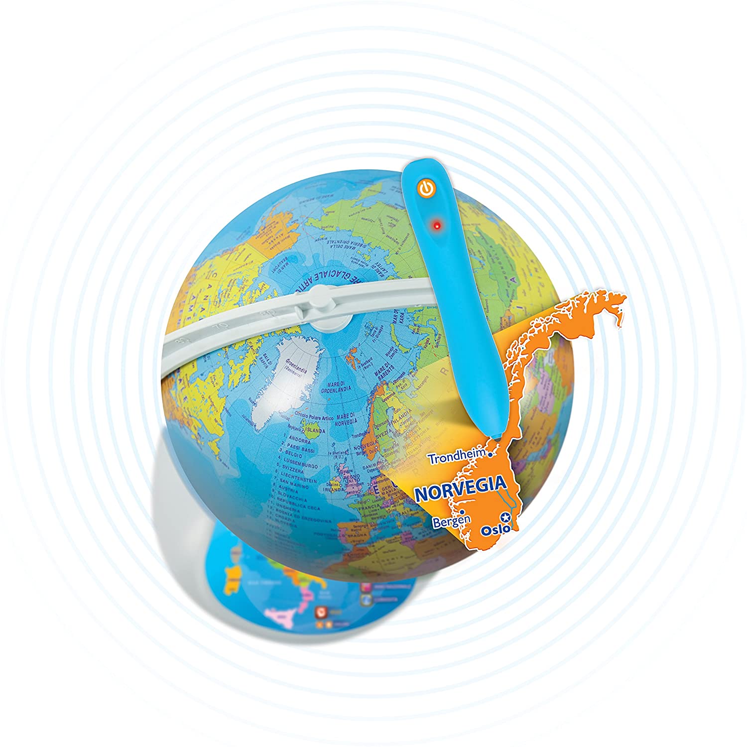 Exploraglobe - Globe interactif éducatif