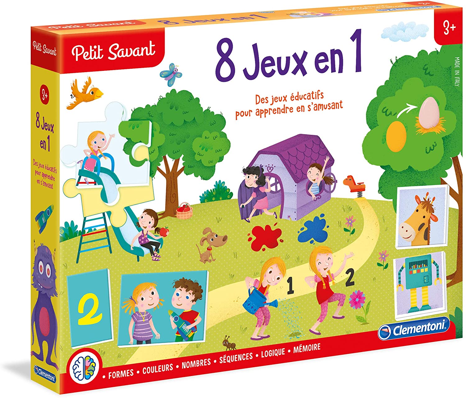 Coffret Petit Savant 8 Jeux Éducatifs
