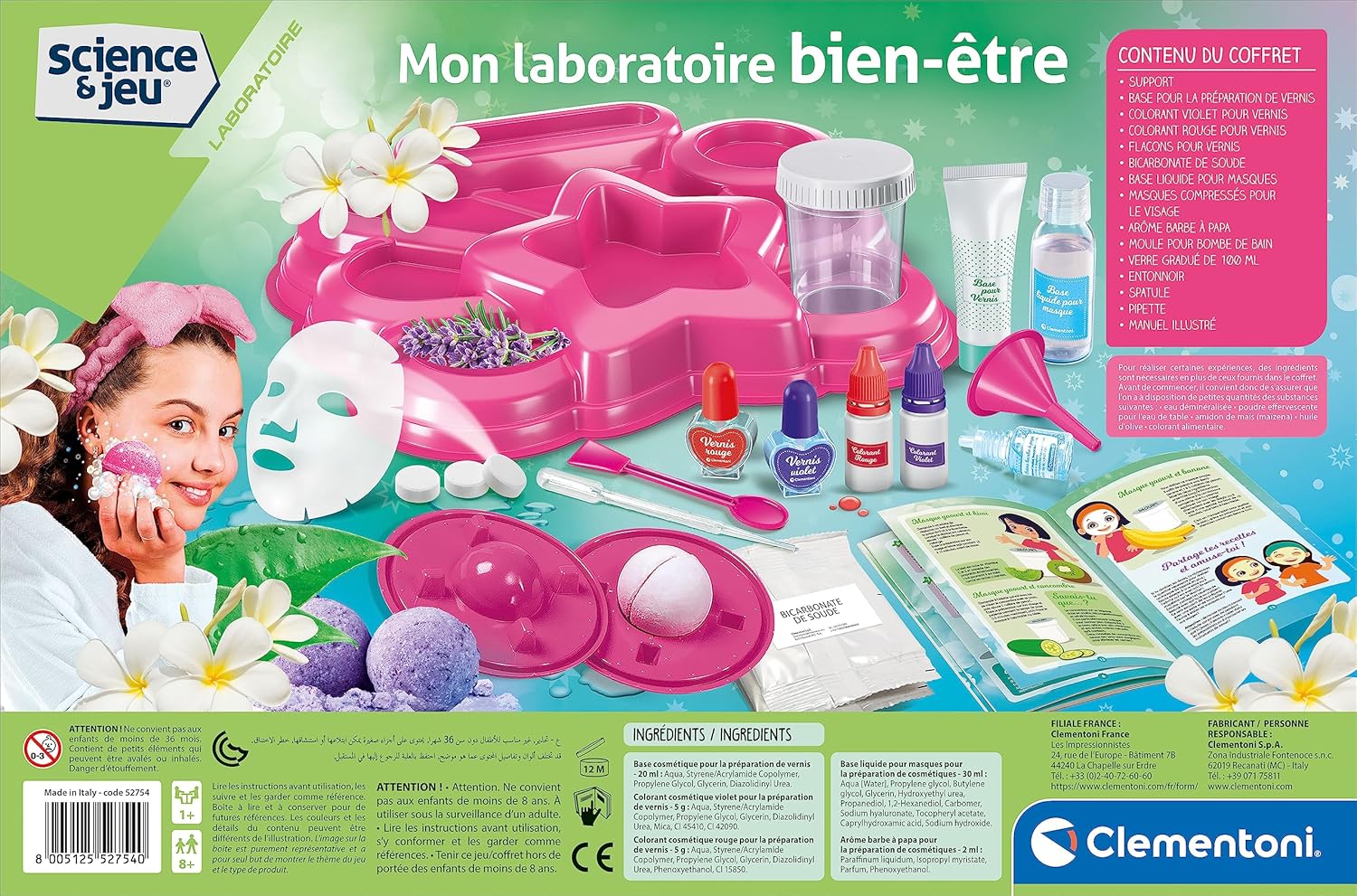 Mon Laboratoire Bien-être - Kit Science & Jeu