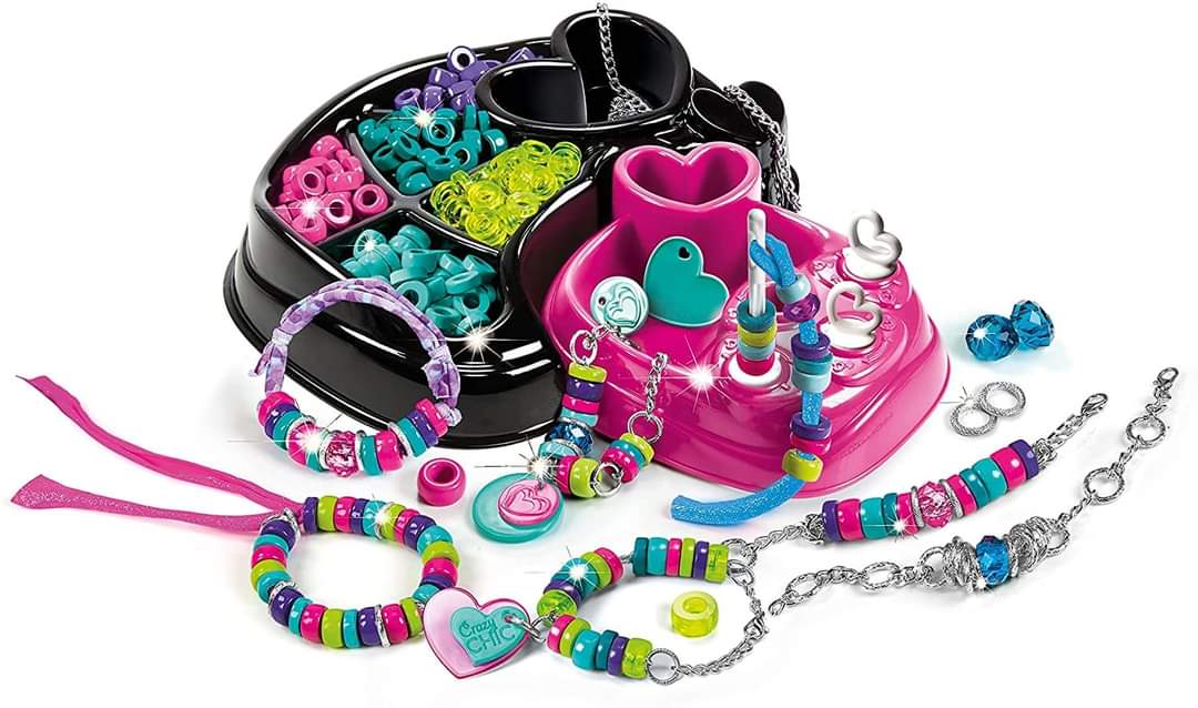 Kit de Création de Bracelets Crazy Chic avec Perles Scintillantes