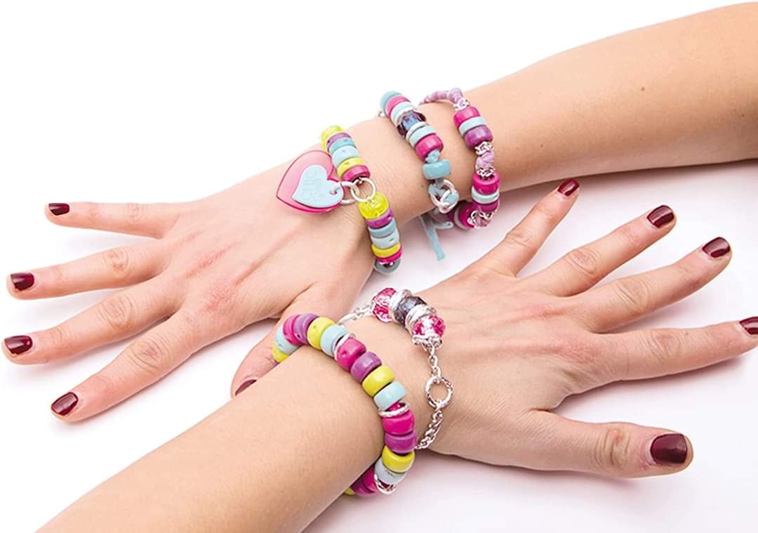 Coffret Crazy Chic Glee - Kit bracelets perles avec messages
