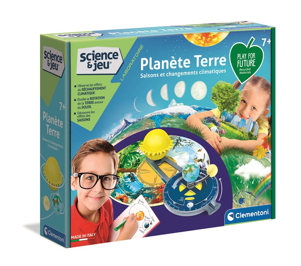 Jeu scientifique Clementoni Play For Future Planete Terre