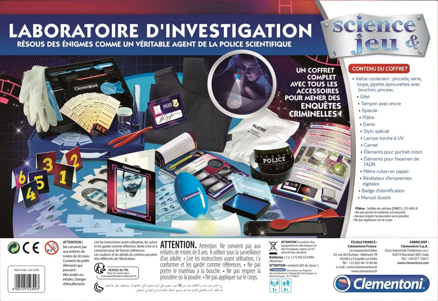 Mini Laboratoire d'Investigation Criminelle