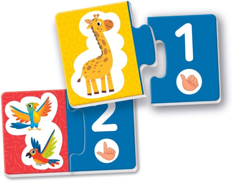 Coffret Nombres et Quantités - 16 Mini-Puzzles Éducatifs