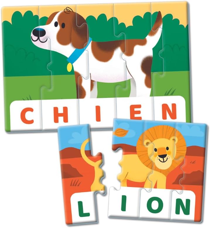 Mallette magnétique éducative alphabet et animaux Clementoni