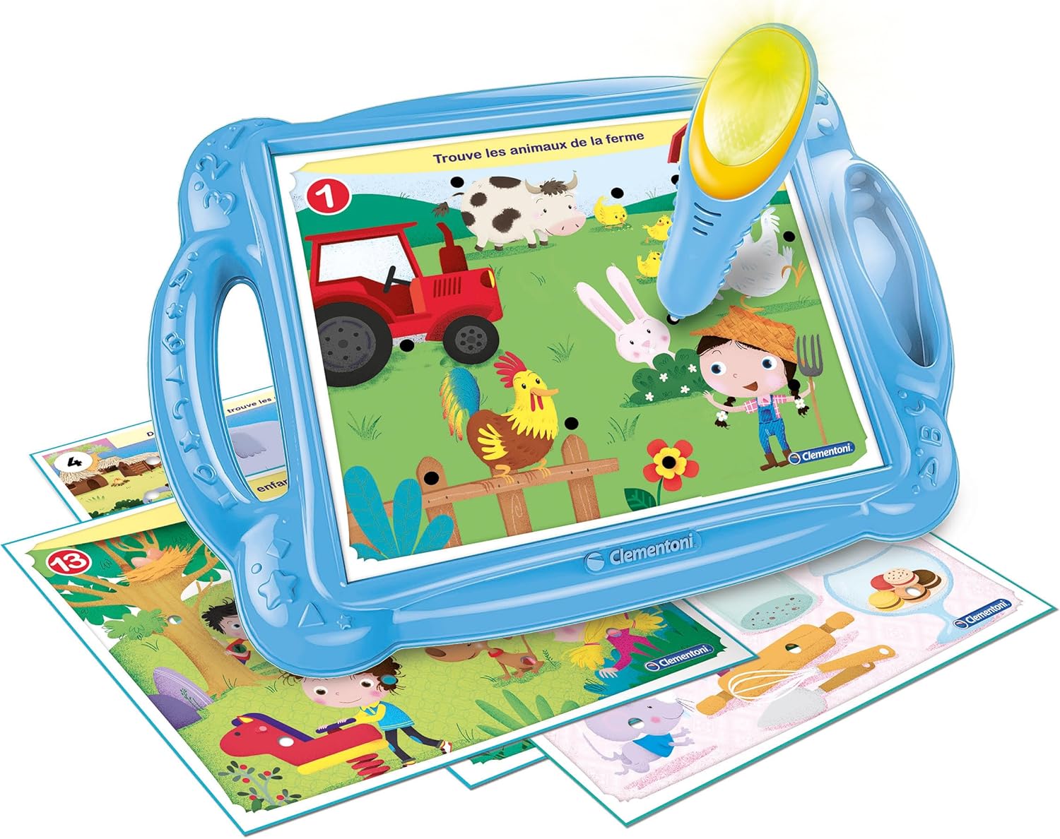 Tablette Interactive Ferme Bébé - Éducative avec Lumières et Sons