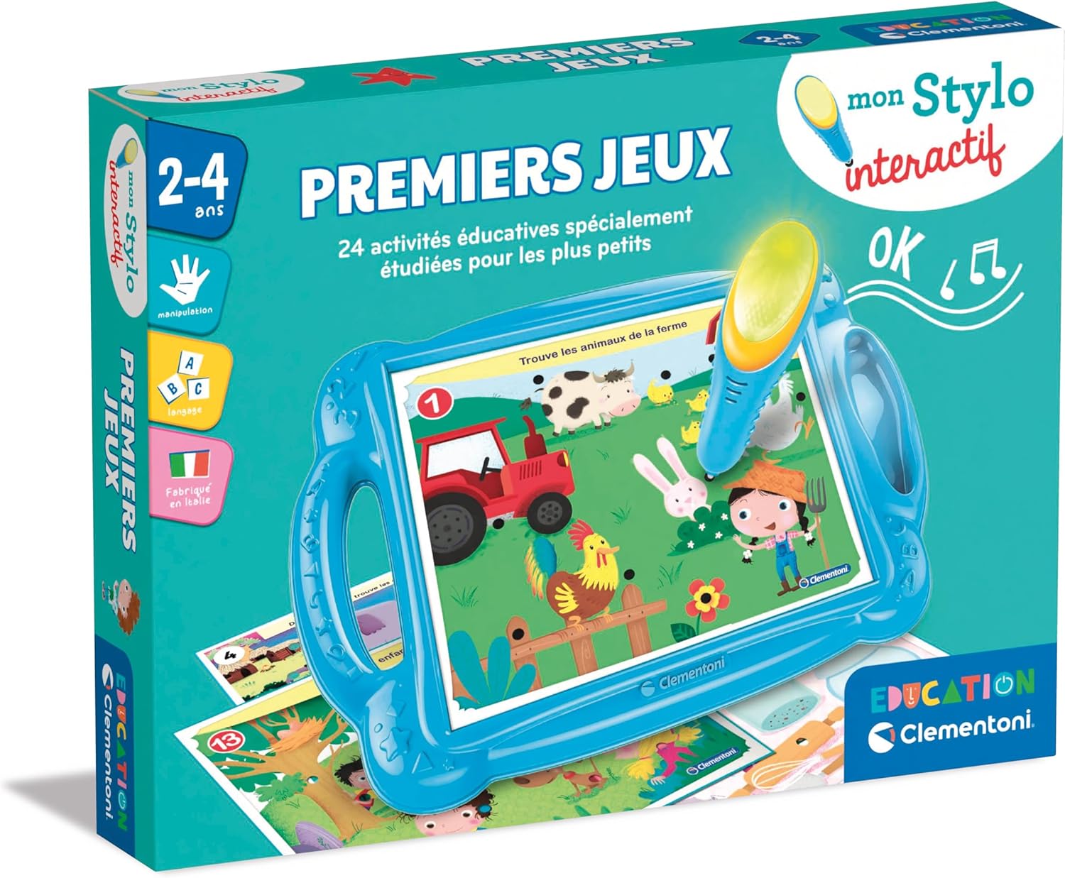 Stylo Interactif Parlant Premiers Jeux