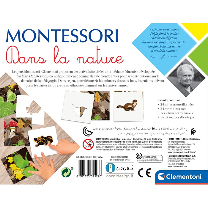 Cartes Silhouettes Animaux Montessori - Jeu Éducatif