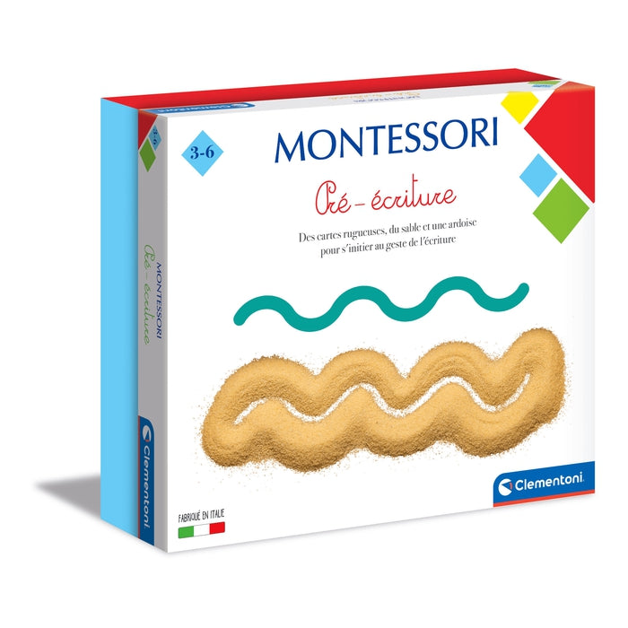 Jeu Montessori de Pré-écriture Clementoni