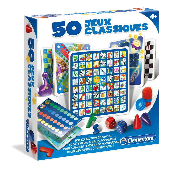 Boîte 50 Jeux Classiques