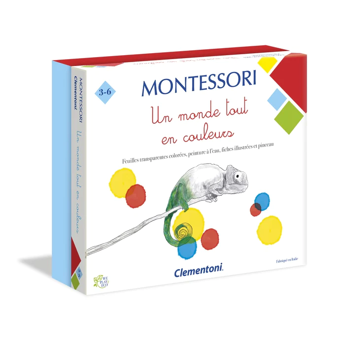 Jeu Montessori Un monde tout en couleurs
