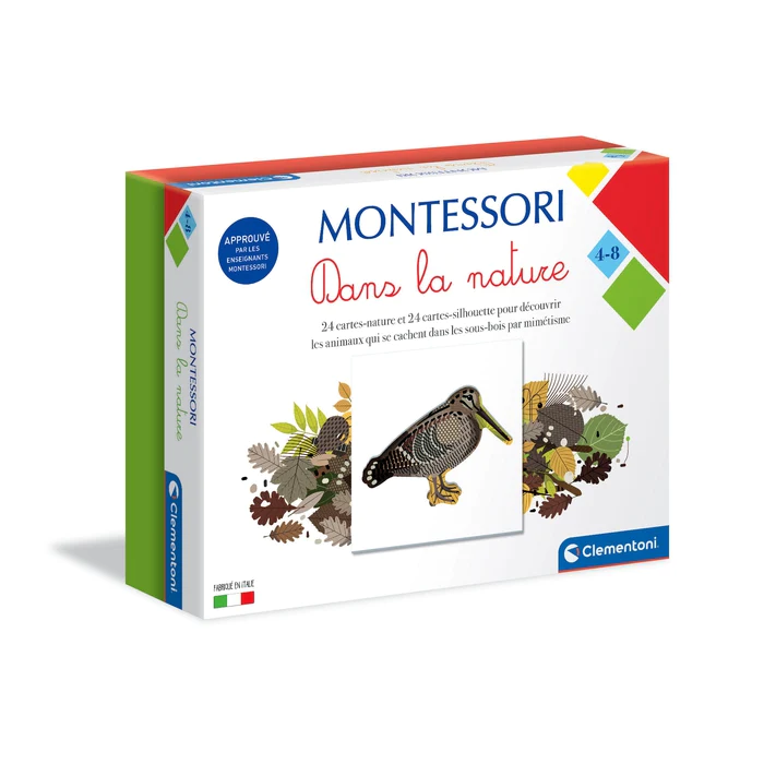 Jeu Montessori Dans la Nature - Cartes de Camouflage Animalier