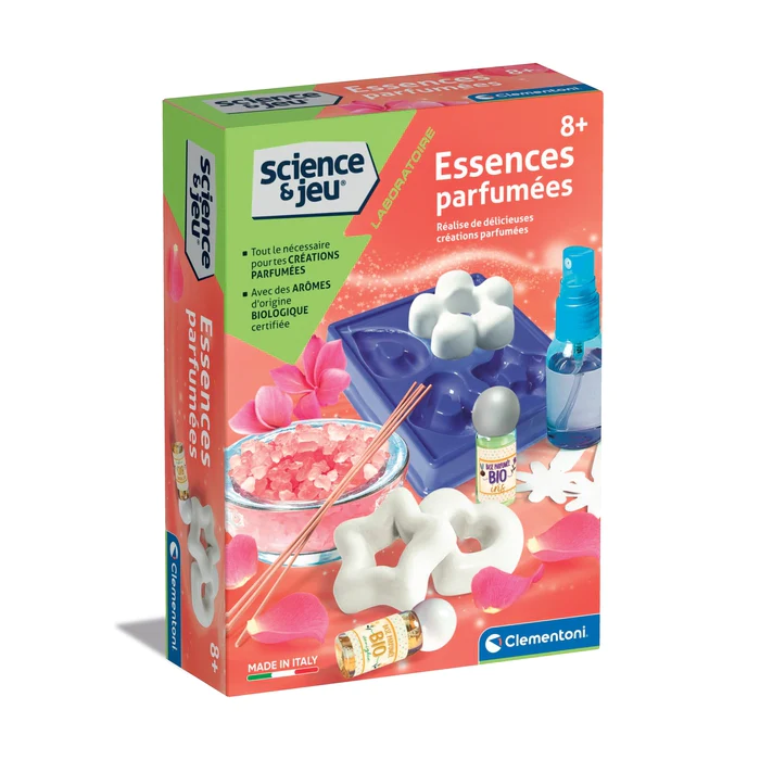 Coffret Création Parfums Bio - Essences Parfumées Science et Jeu