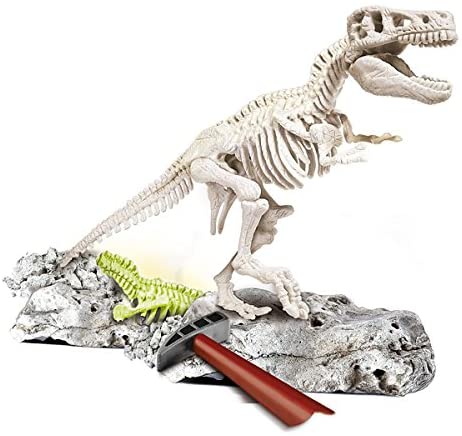 Archeo Fun T-Rex - Kit de fouilles avec squelette lumineux à assembler