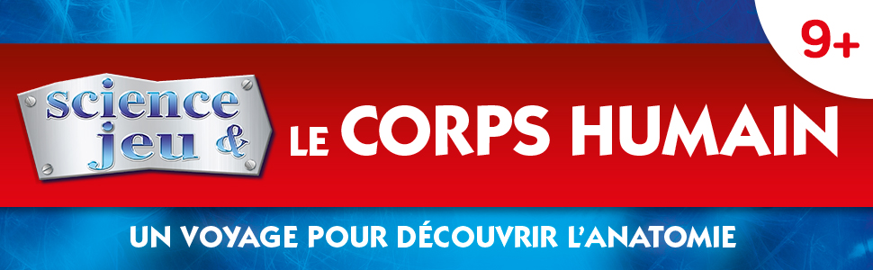 Jeu scientifique Le Corps Humain - Kit éducatif 3D Clementoni