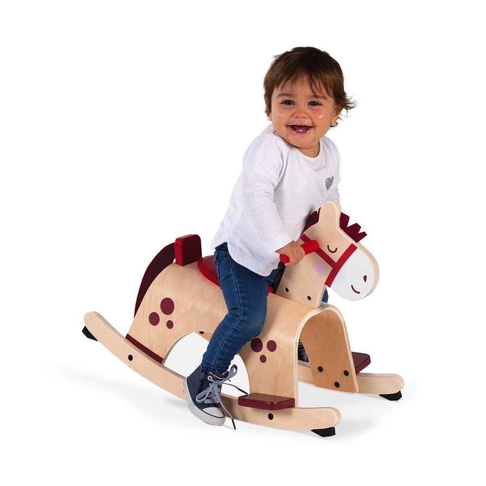 Poney à Bascule en Bois Janod