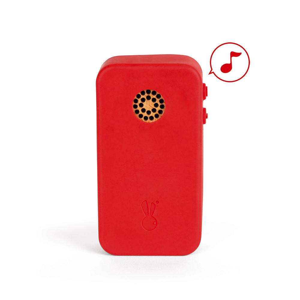 Telephone Sonore Bois Et Silicone (3)
