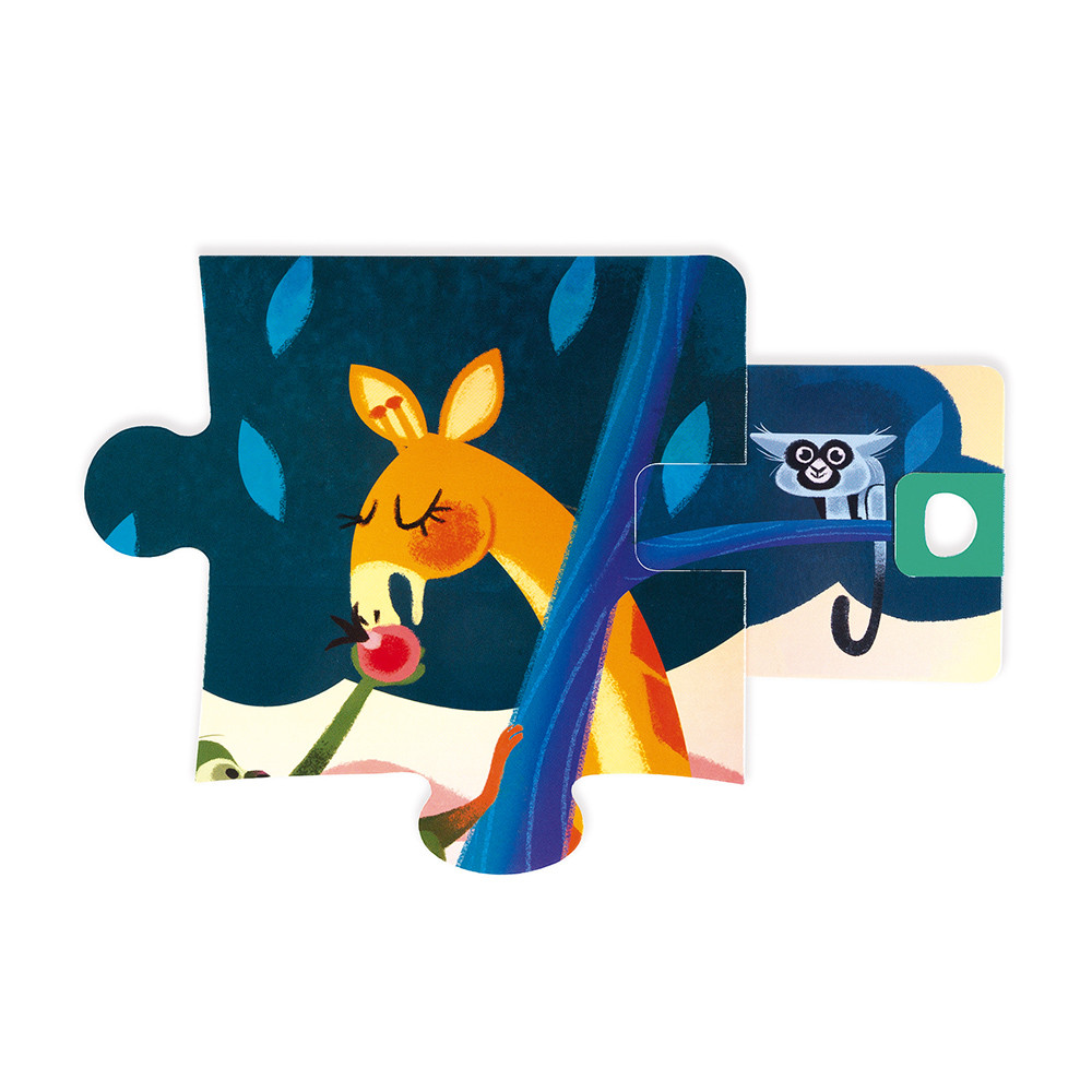 Puzzle Surprise Festin Dans La Jungle 20 Pcs (2)