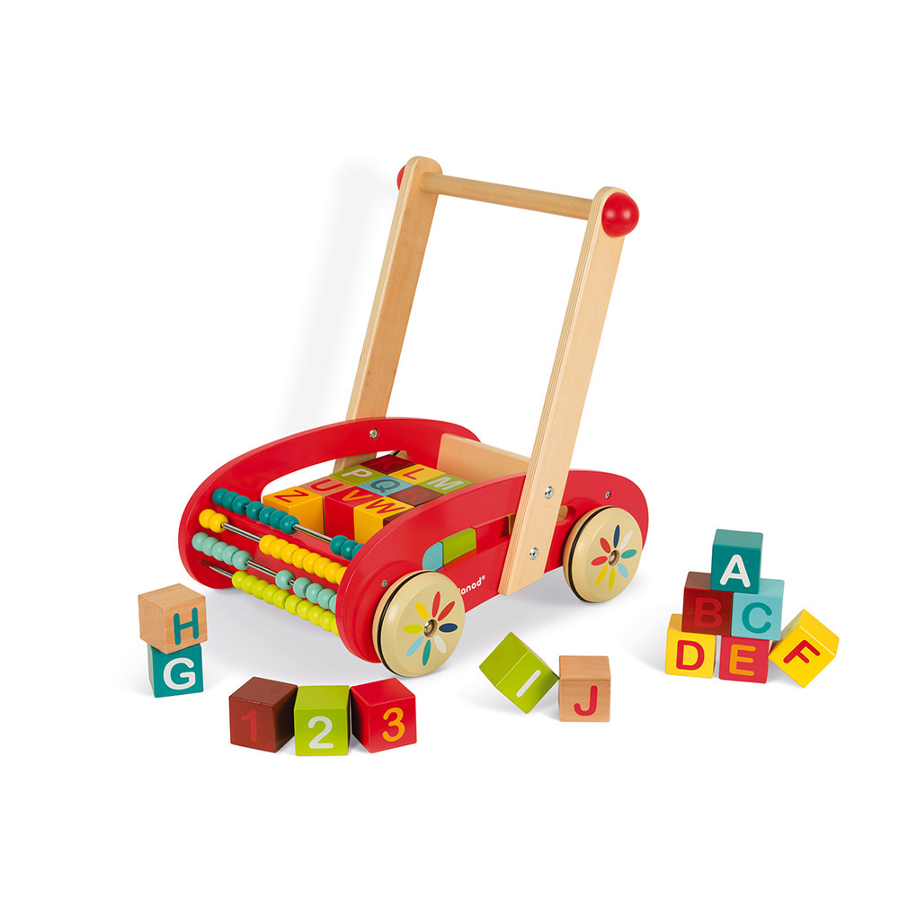 Chariot Abc Buggy Tatoo 30 Cubes Bois