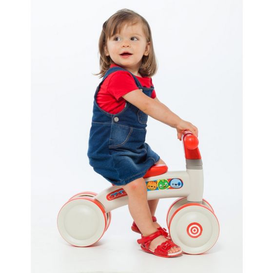 Porteur musical interactif rouge Molto
