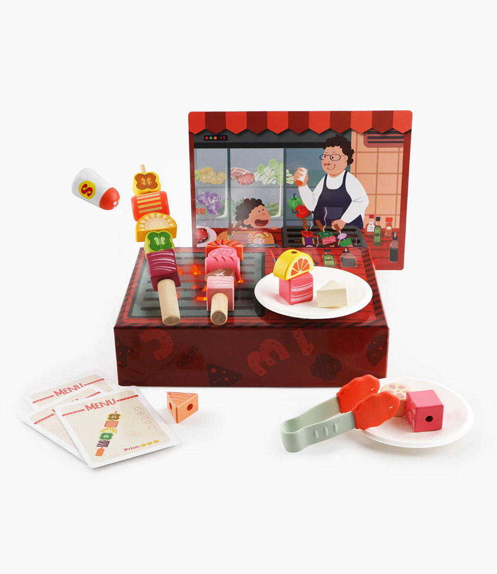 Cuisine en bois TopBright - Jeu de rôle enfant
