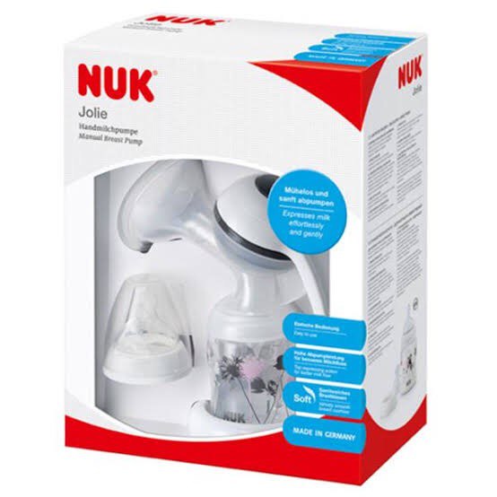 Tire-lait manuel Jolie NUK avec coussinet silicone
