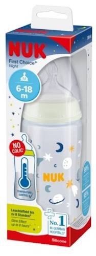 Biberon First Choice NUK 150ml - Tétine Orthodontique Anti-Coliques