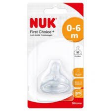 Tétine Physiologique First Choice+ NUK 0-6 mois - Taille M
