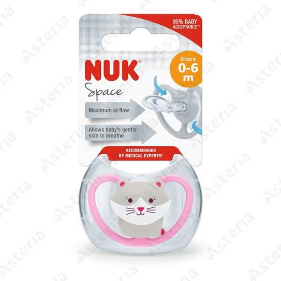 Sucette Ergonomique Space 0-6 mois - Confort et Respiration