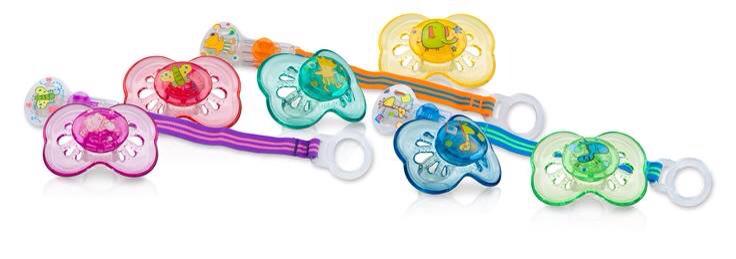 Lot de 5 tétines en silicone Nuby - Confort naturel pour bébé