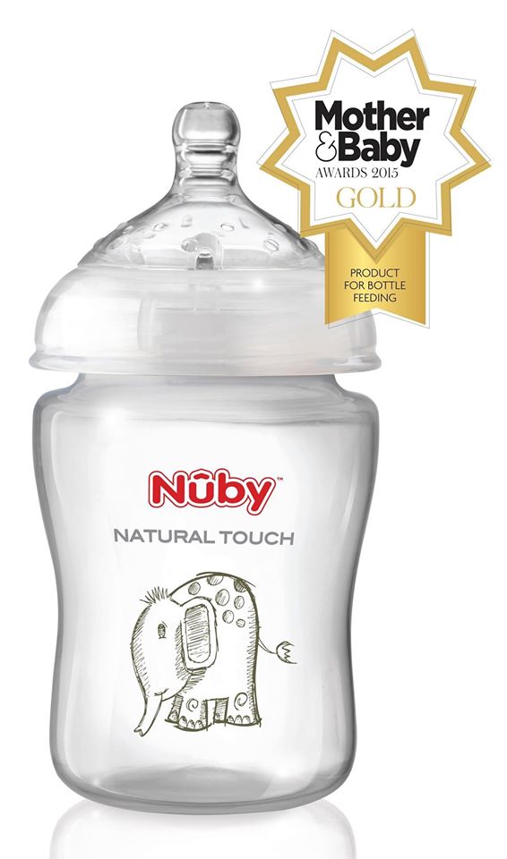Biberon Natural Touch 150ml Débit Lent sans BPA