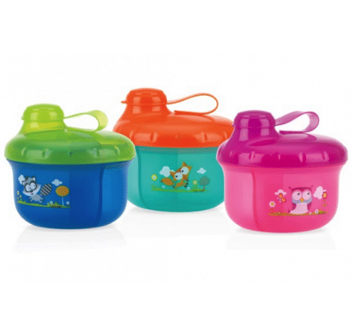 Set de 4 boîtes de rangement hermétiques Nuby pour aliments bébé
