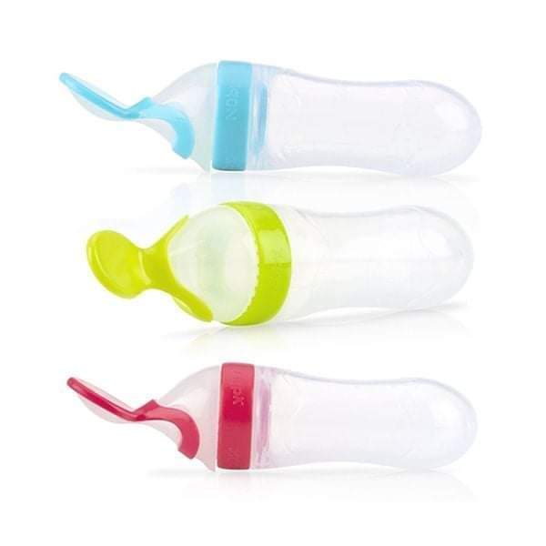 Cuillères d'alimentation souples Nuby - Lot de cuillères pour bébé dès 4 mois